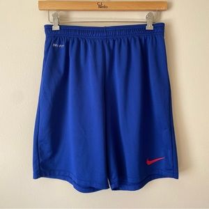 Nike Youth Royal Blue Athletic Shorts